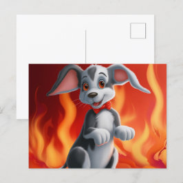 Chien Cute ポストカード