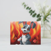 Chien Cute ポストカード (スタンド正面)