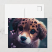 Chien Guépard ポストカード (正面/裏面)