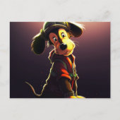 Chien Jaune ポストカード (正面)