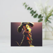 Chien Jaune ポストカード (スタンド正面)