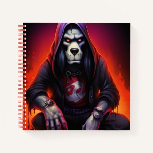 Chien Mauve ノートブック (正面)