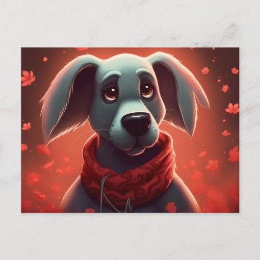 Chien Rouge ポストカード (正面)