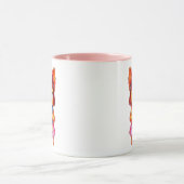 Chienne Kawaii Nœud Rose マグカップ (中央)