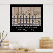 Chiesa di San Gennaro, Praiano, Amalfi Coast ポスター (キッチン)