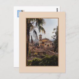 Chiesa di Santa Grata Inter Vites，ベルガモ，イタリア ポストカード