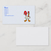 Chiggyの鶏 名刺 (正面/裏面)