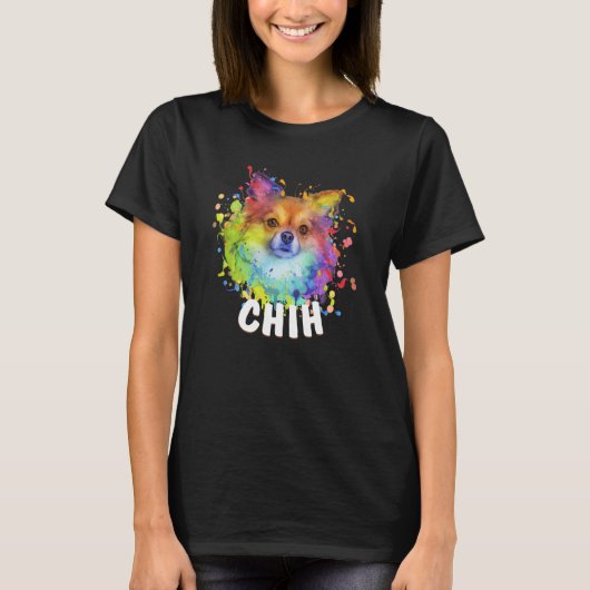 Chih Chihuahua Humor Chiwawa Dog Animal Pun  1 Tシャツ (正面)