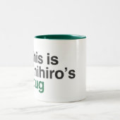 Chihiroのマグ ツートーンマグカップ (中央)