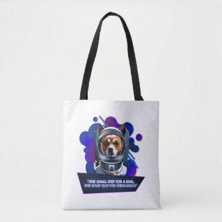 Chihuafiali犬のための1つの小さなステップ3 トートバッグ