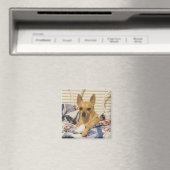 ChihuahuaまたはYour Photo Magnet マグネット (インサイチュ (食洗機))