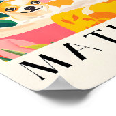 Chihuahua浴槽プリント、ドーパミンデコール、ドッグバー ポスター (角)