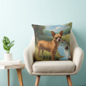 Chihuahua クッション (椅子)