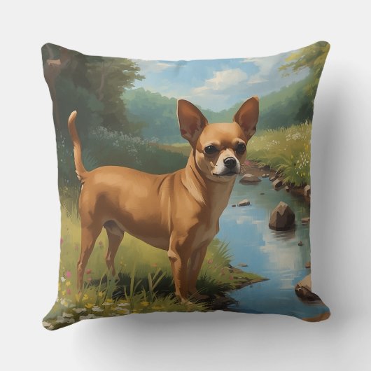 Chihuahua クッション (裏面)