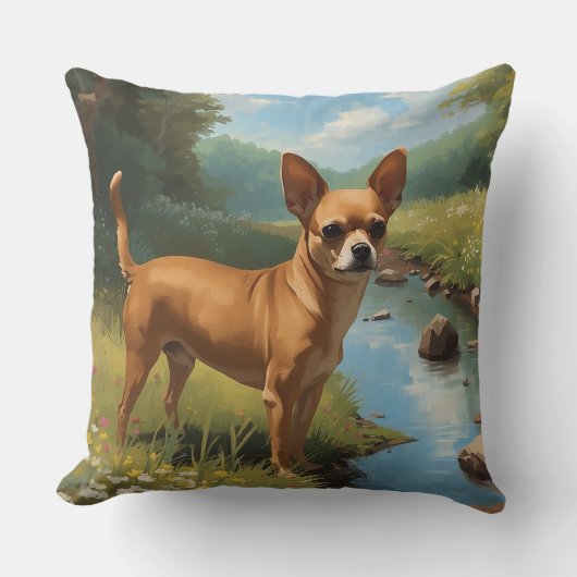 Chihuahua クッション (正面)