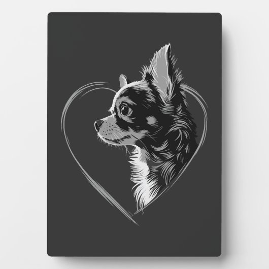 Chihuahua      フォトプラーク (正面)