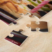 Chihuahua Birthday Pizza Pie ジグソーパズル (側面)