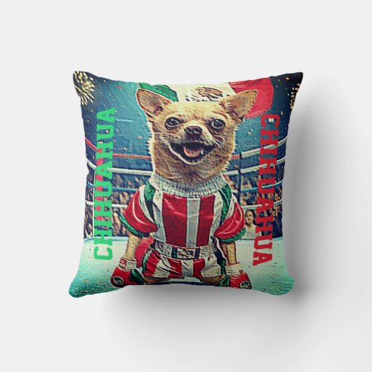 CHIHUAHUA CHAMPION クッション (裏面)