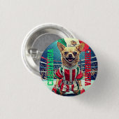 CHIHUAHUA CHAMPION 缶バッジ (正面&裏面)