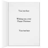 Chihuahua 'Cheese Tax' Christmas card (内側 (右))