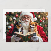 Chihuahua Christmas Card シーズンカード (正面/裏面)