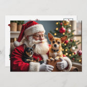Chihuahua Christmas Card シーズンカード (正面/裏面)