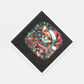 Chihuahua Christmas Cheer! Classic T-Shirt スタンダードランチョンナプキン (角)