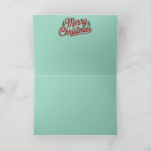 Chihuahua Christmas Cookie Card カード (内部)