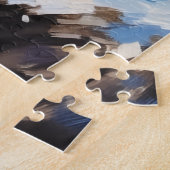 Chihuahua Christmas Lighthouse Holiday ジグソーパズル (側面)