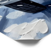 Chihuahua Christmas Red Truck Holiday ポスター (コーナー)