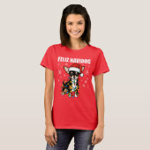 Chihuahua Christmas Tシャツ (正面フル)