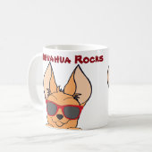 Chihuahua Coffe Cup コーヒーマグカップ (正面左)