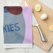 Chihuahua Cookie Thief キッチンタオル (四つ折り)