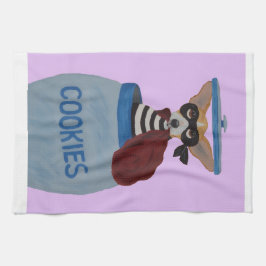 Chihuahua Cookie Thief キッチンタオル