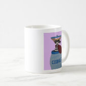 Chihuahua Cookie Thief コーヒーマグカップ (正面右)