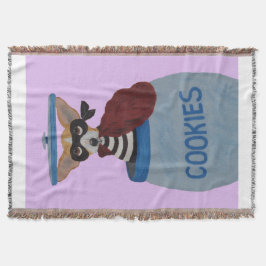 Chihuahua Cookie Thief スローブランケット