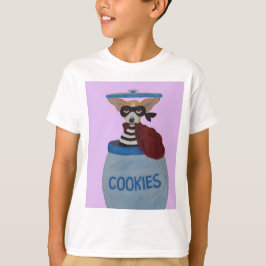 Chihuahua Cookie Thief Tシャツ
