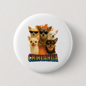 Chihuahua Copy 缶バッジ (正面)