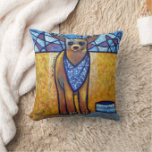 Chihuahua Dog Art - Contemporary Cubist Throw Pill クッション (ブランケット)