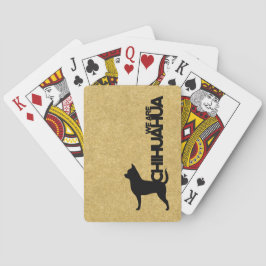 Chihuahua Dog Breed Playing Cards Theme トランプ