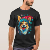 Chihuahua Dog Christmas Tシャツ (正面)