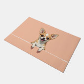 Chihuahua Dog Doormat Art ドアマット (アングル)