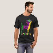 Chihuahua Dog Lover Mardi Gras Carnival Jester Tシャツ (正面フル)