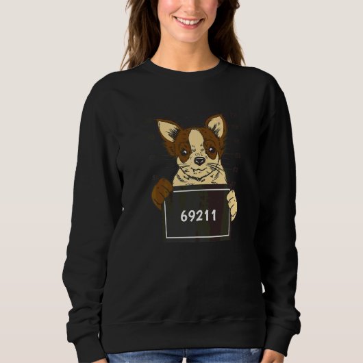 Chihuahua Dog Pet スウェットシャツ (正面)