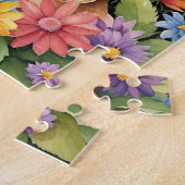 Chihuahua Dog Pet Portrait Watercolor Animal ジグソーパズル (側面)