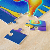 CHIHUAHUA DOG PUZZLE WITH PERSONALIZED NAME. ジグソーパズル (側面)