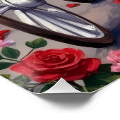 Chihuahua Dog Valentine's Day ポスター (コーナー)