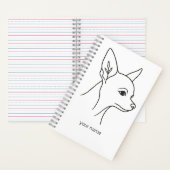 Chihuahua | Heritage Minimalist Signature Personal ノートブック (内側)
