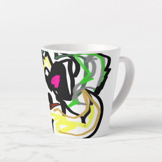 Chihuahua home カフェラテマグ (右アングル)