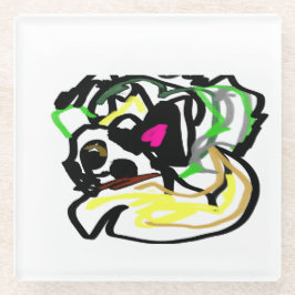 Chihuahua home ガラスコースター